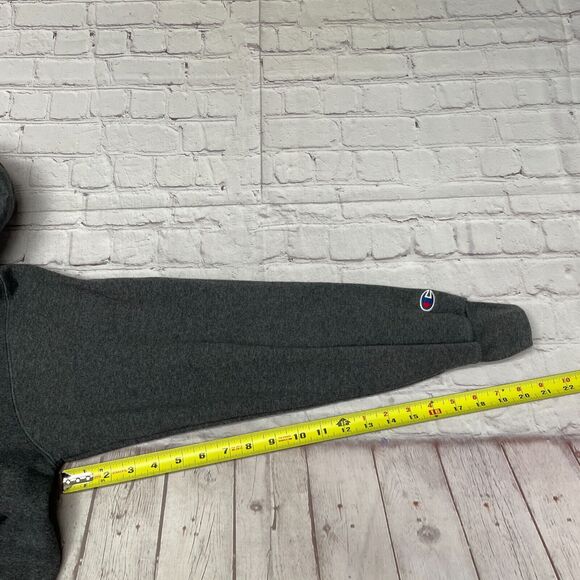 Champion Roanoke College Pullover Hoodie Sweatshirt Size Small Gray B355 -2 - Picture 5 of 15